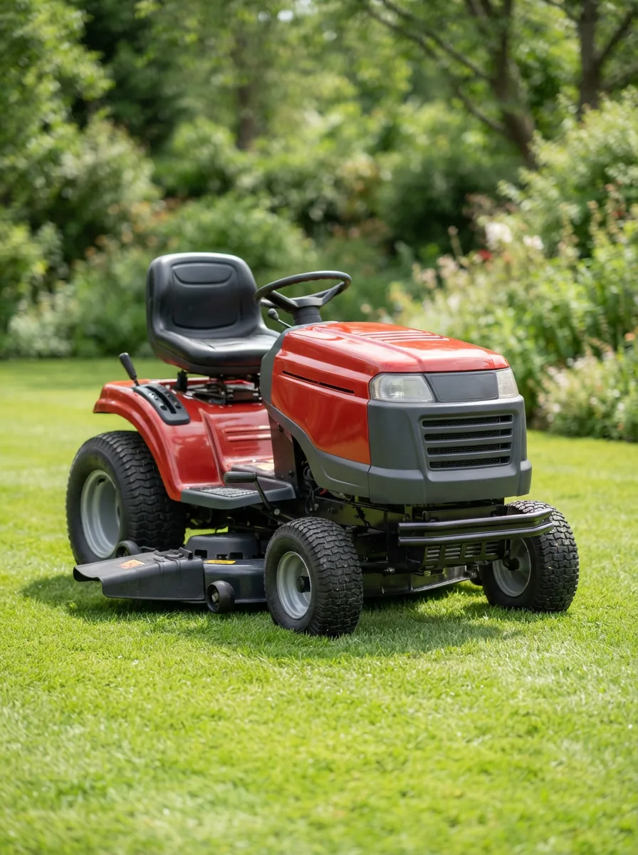 Bolens 15.5 HP Lawn Tractor shown from the front in a clean, promotional style.